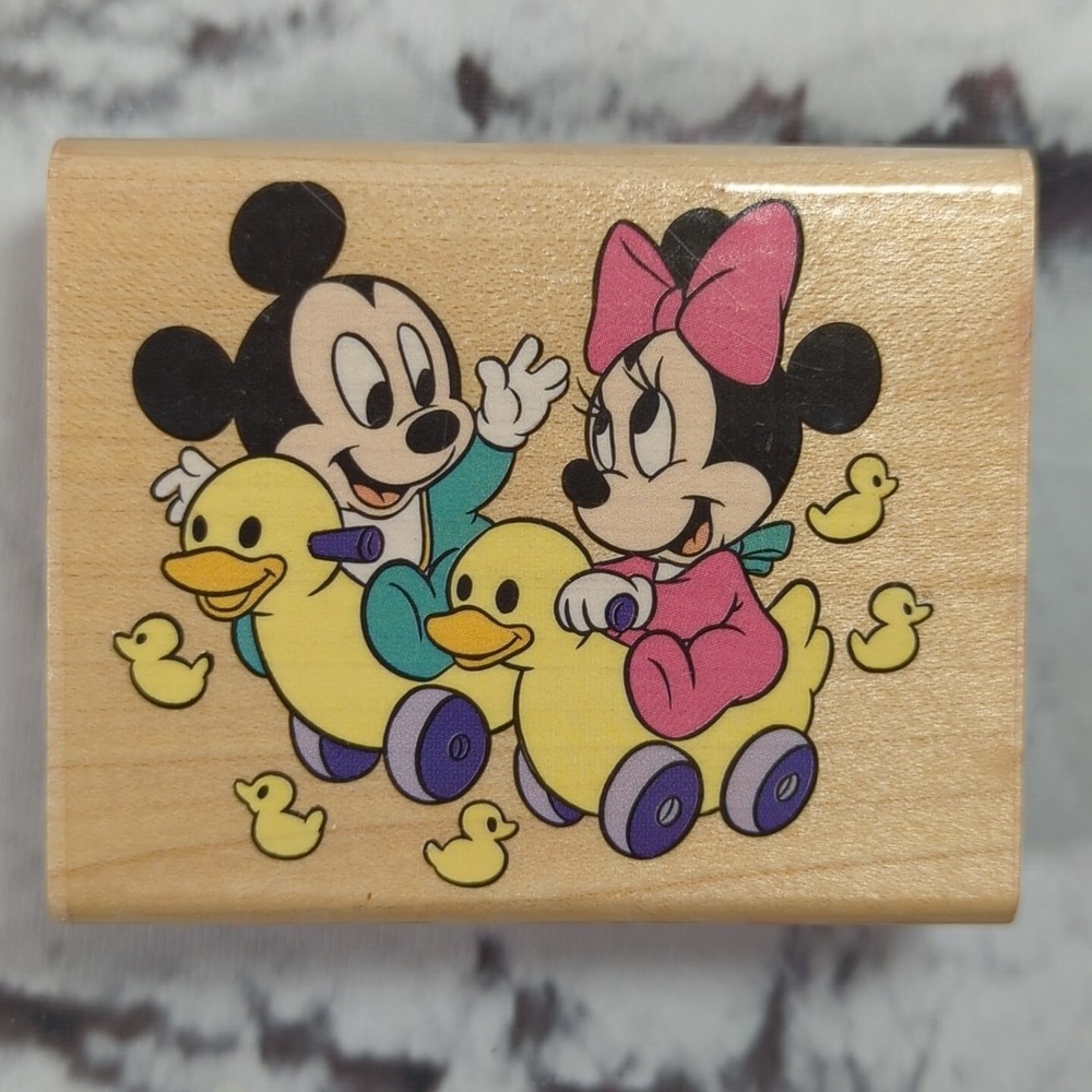 Disney Babies‎ Ducky Ride Rubber Stamp
